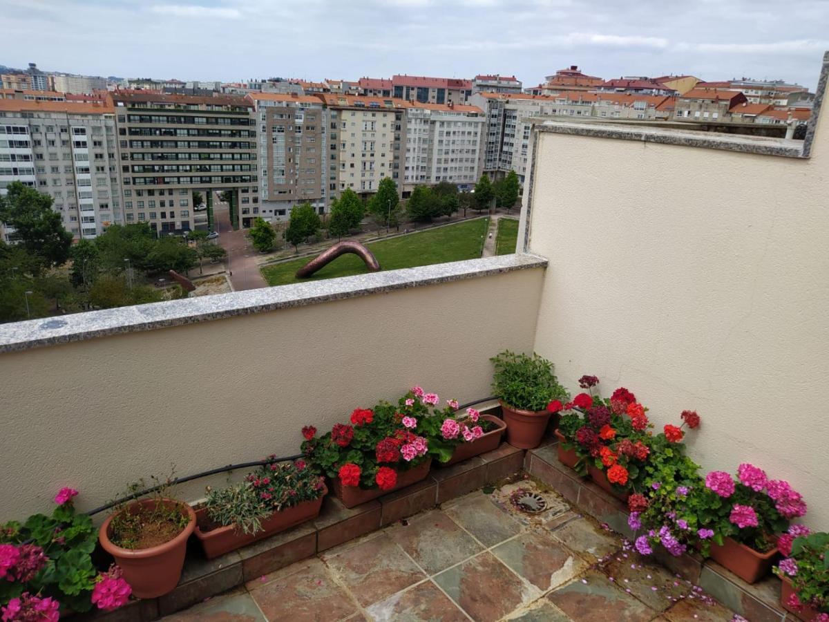 Apartmán Duplex Amplio,Parking Wifi, 2 Terrazas, Bien Conectado Con Playas, Zona Segura Vigo Exteriér fotografie