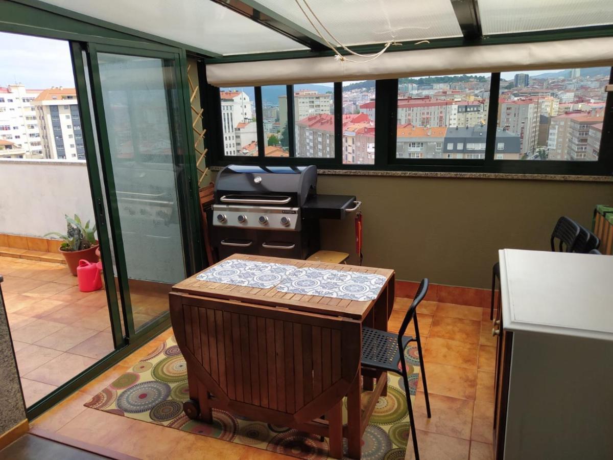 Apartmán Duplex Amplio,Parking Wifi, 2 Terrazas, Bien Conectado Con Playas, Zona Segura Vigo Exteriér fotografie